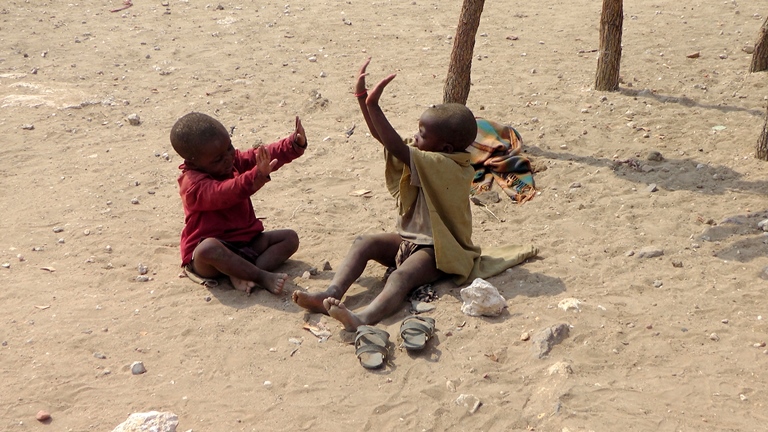 Himba M&auml;dchen